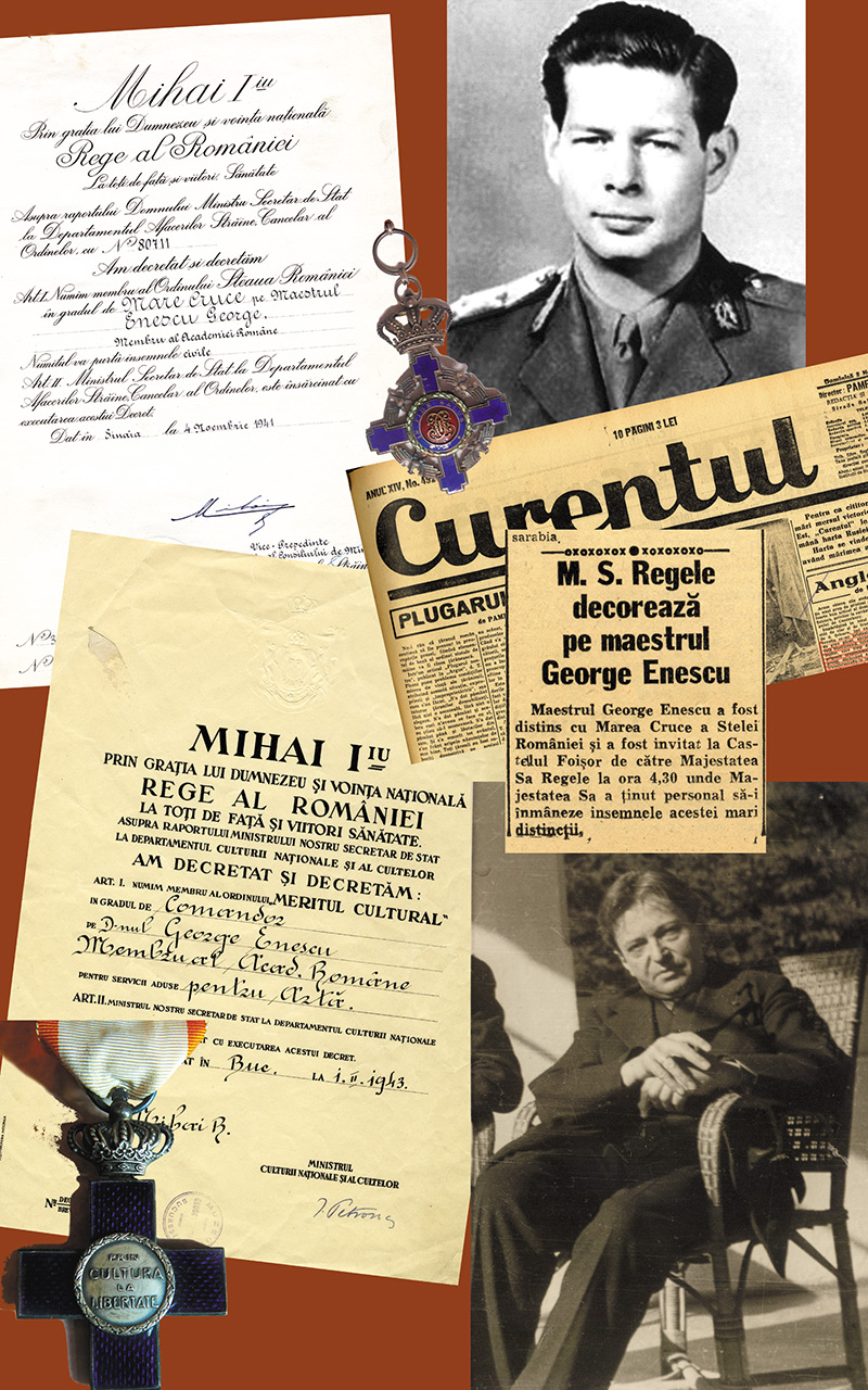 20. George Enescu decorat de Regele Mihai 