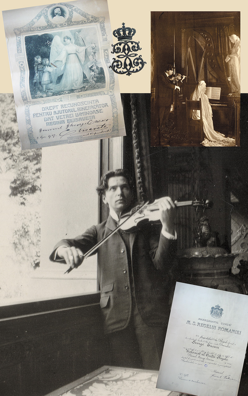 9. George Enescu, violonist al Curţii Regale