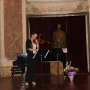 Aspecte de la evenimentul dedicat lui Enescu, la împlinirea a 134 de ani de la nașterea sa