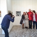 Imagini de la vernisajul expozitiei retrospective "Peisaj de Tescani"