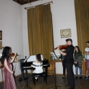 Mini recitaluri susținute de elevi ai Colegiului național de muzică ”George Enescu” București