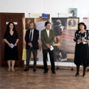Imagini de la vernisajul expoziției In memoriam "Constantin Silvestri" de la Reșița din 16 mai 2018