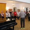 Corul Filarmonicii din Brașov în vizită la Tescani