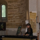Imagini de la vernisajul expoziției "George Enescu și Tescanii" de la Tescani