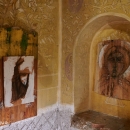 Imagini de la vernisajul expoziției sculptorului Laurențiu Mogoșanu - "Îmbisericire", la Tescani