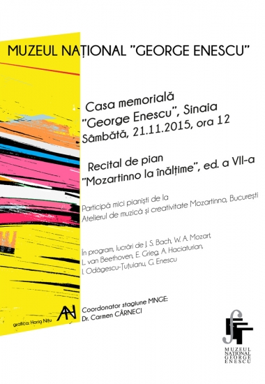 Recital de pian ”Mozartinno la înălțime”, ed. a VII-a