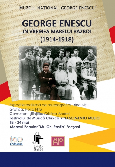 Expoziţia "George Enescu în vremea Marelui Război (1914 - 1918)"