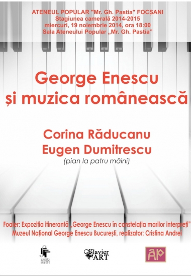 Expoziția itinerantă George Enescu în constelația marilor interpreți