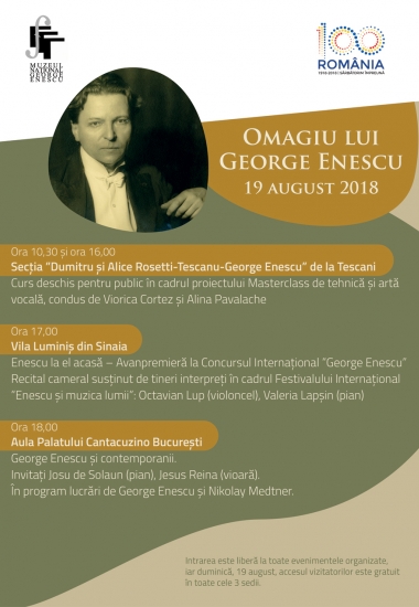 Omagiu lui George Enescu