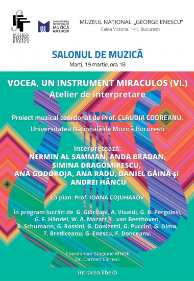 Vocea, un instrument miraculos (VI.)
