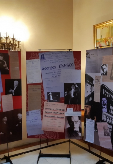 Expoziția "The Universal Resonance of George Enescu" la Sinaia