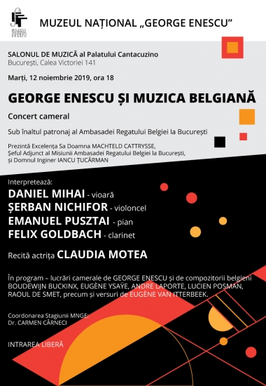 George Enescu și muzica belgiană