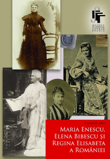 Maria Enescu, Elena Bibescu și Regina Elisabeta a României