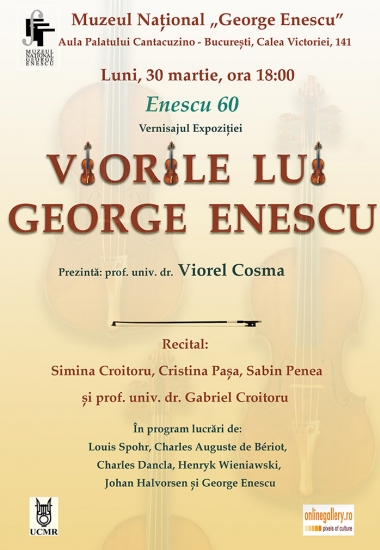 Vernisajul expoziției "Viorile lui George Enescu"