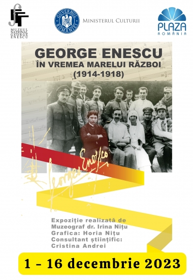 Expoziția "GEORGE ENESCU în vremea Marelui Război (1914-1918)" la Plaza România