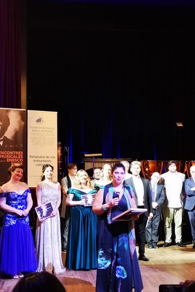Câștigătorii Concursului Internațional "George Enescu" de la Paris,  ediția a 10-a. 