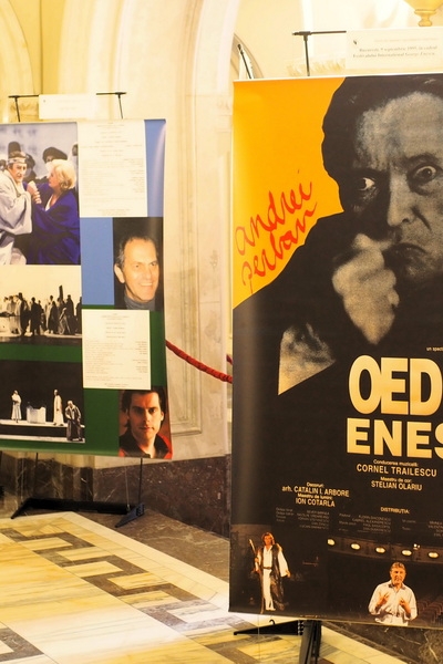 Imagini de la Expoziția ”Istoria unei capodopere: Opera ”Oedipe” de George Enescu" la Opera Națională București