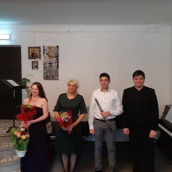 Imagini de la concertul de lieduri românești & scoțiene și muzică de cameră de la Sinaia, 16 noiembrie 2019