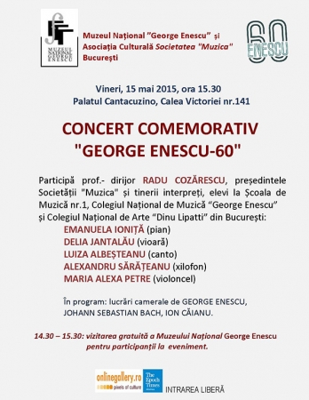 Concert comemorativ "George Enescu 60"