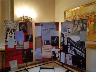 Expoziția "The Universal Resonance of George Enescu" la Sinaia