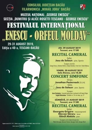 Festivalul internaţional „Enescu – Orfeul moldav” / Recital cameral
