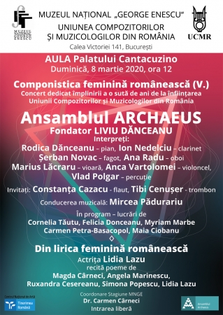 Componistica feminină românească (V.)