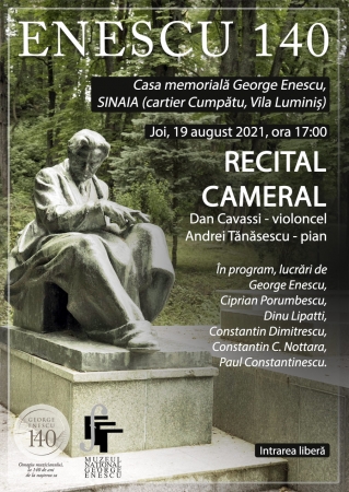 Recital Cameral – George Enescu, 140 de ani de la naștere
