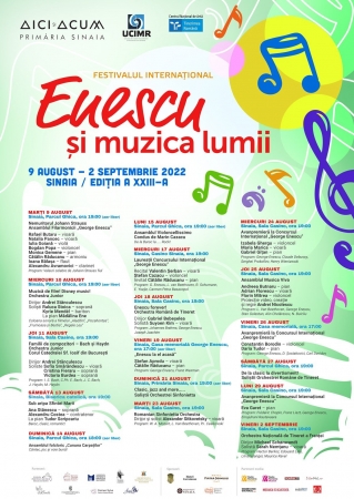 Concerte în cadrul Festivalului Internațional “Enescu și muzica lumii”